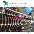 Conical Twin Screw Barrel For Plastic Recycle And Pelletizing Line 